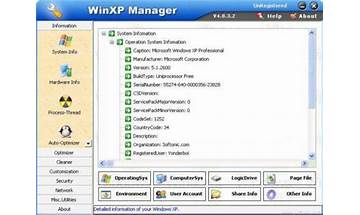 WinXP Manager for Windows - Download it from Habererciyes for free